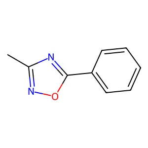 3-Methyl-5-phenyl-1,2,4-oxadiazole structure