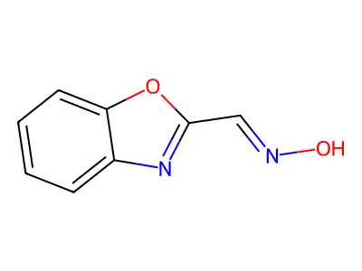 Benzo[d]oxazole-2-carbaldehyde oxime structure
