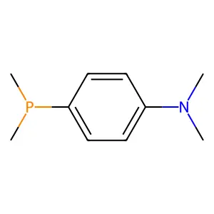 Benzenamine, 4-(dimethylphosphino)-N,N-dimethyl- structure