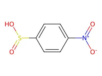 4-nitrobenzenesulfinic Acid structure