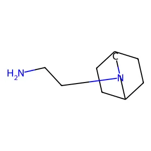 3-Azabicyclo[3.2.2]nonane-3-ethanamine structure