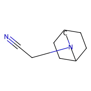 3-氮杂双环[3.2.2]壬烷-3-乙腈 structure