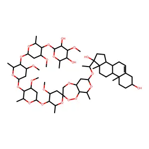 Periplocoside F structure