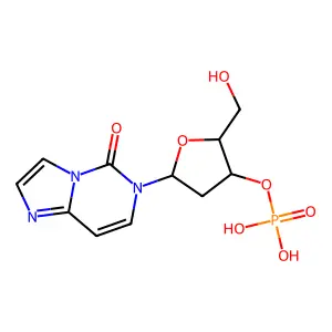 3,N(4)-Etheno-3'-deoxycytidine monophosphate structure