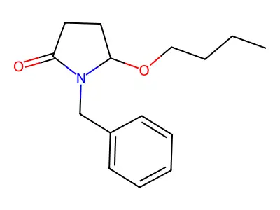 1-Benzyl-5-butoxypyrrolidin-2-one structure