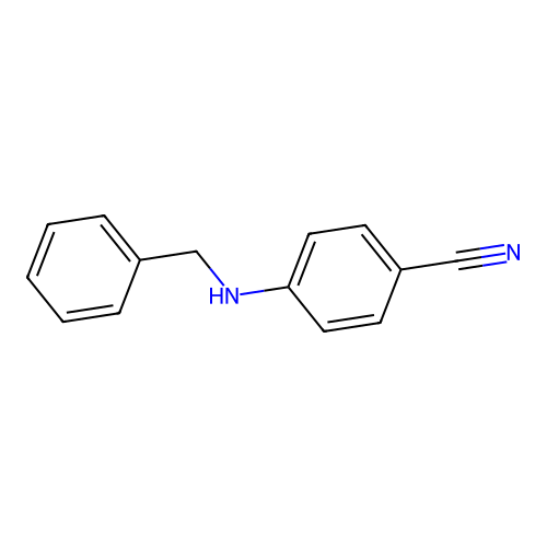 4-(Benzylamino)benzonitrile structure