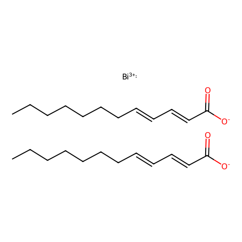 Diallylacetic acid bismuth salt structure
