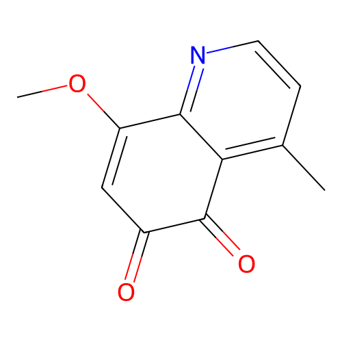 8-Methoxy-4-methyl-5,6-quinolinedione structure