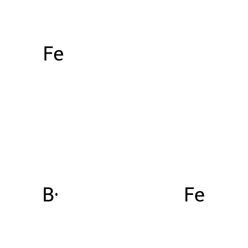 Iron boride (Fe2B) structure