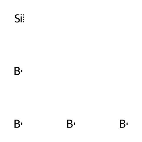 Tetraboron silicide structure