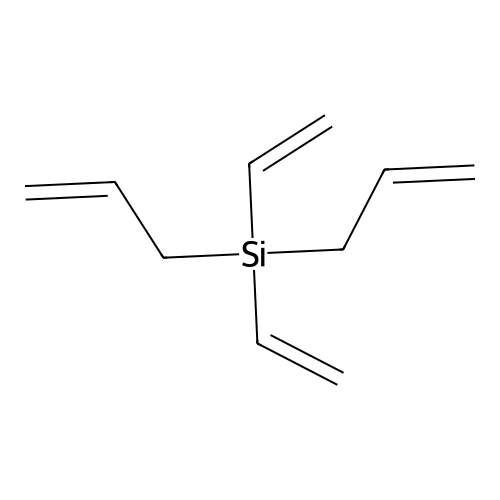 Diallyldivinylsilane structure