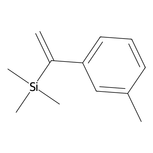 Silane, trimethyl[1-(3-methylphenyl)ethenyl]- structure