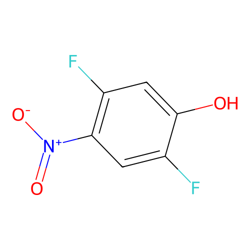 2,5-Difluoro-4-nitrophenol structure