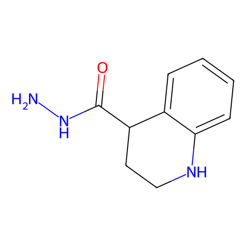 1,2,3,4-Tetrahydroquinoline-4-carbohydrazide structure