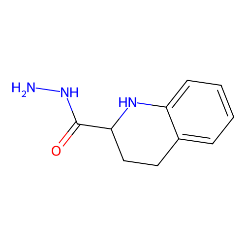 1,2,3,4-Tetrahydroquinoline-2-carbohydrazide structure