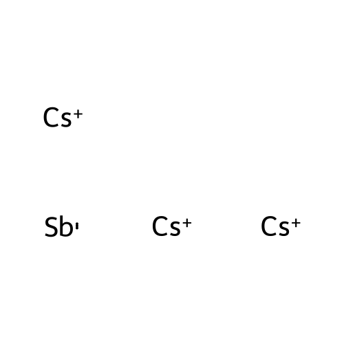 Antimony, compd. with cesium (1:3) structure