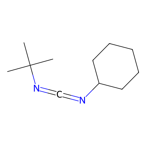 1-(tert-Butyl)-3-cyclohexylcarbodiimide structure