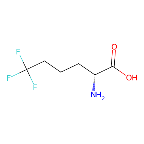 (R)-2-Amino-6,6,6-trifluorohexanoic acid structure