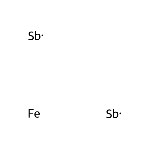 Antimony, compd. with iron (2:1) structure