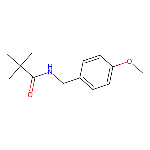 N-(4-Methoxy-benzyl)-2,2-dimethyl-propionamide structure
