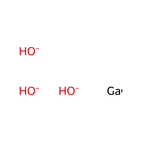 Gallium trihydroxide structure
