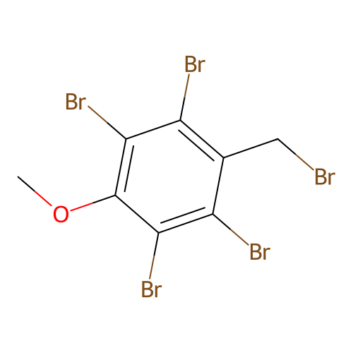 1,2,4,5-Tetrabromo-3-(bromomethyl)-6-methoxybenzene structure