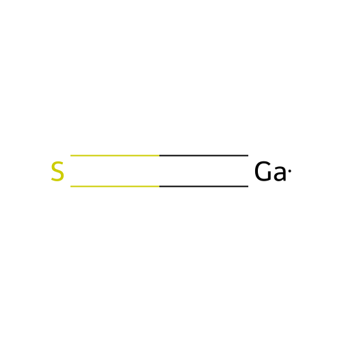 一硫化镓 structure