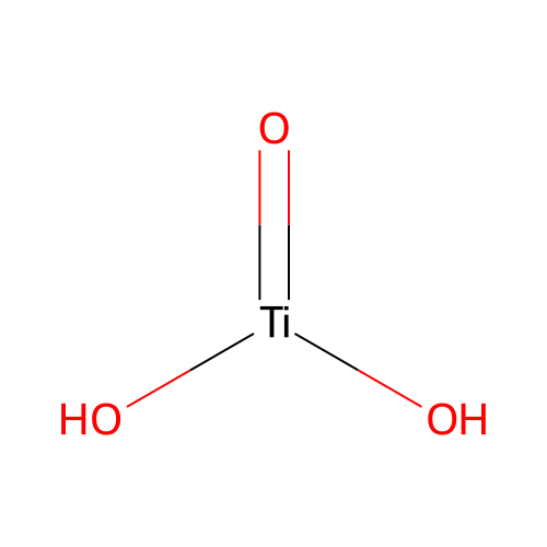 偏钛酸 structure