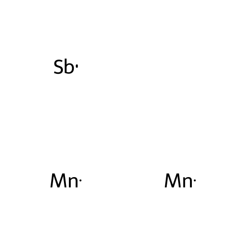Antimony, compd. with manganese (1:2) structure