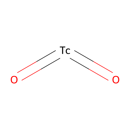 二氧化锝 structure