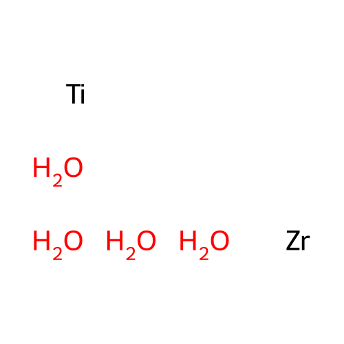 Zirconium titanium oxide structure