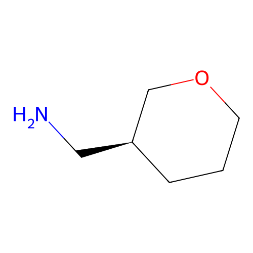 [(3S)-Tetrahydropyran-3-yl]methanamine structure
