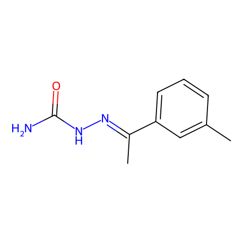[(E)-1-(3-methylphenyl)ethylideneamino]urea structure