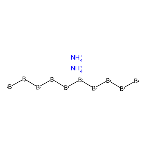 Diammonium decaborane structure