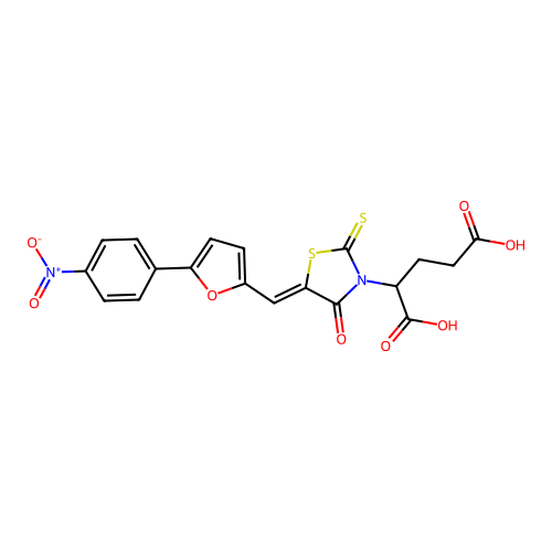 rhodanine derivative, 6 structure