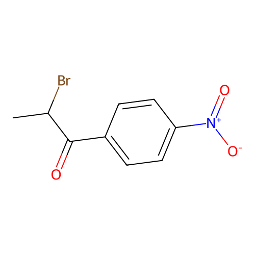2-Bromo-1-(4-nitro-phenyl)-propan-1-one structure