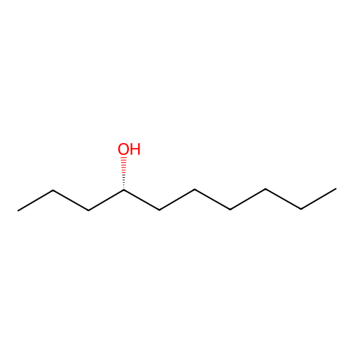 (4S)-decan-4-ol structure