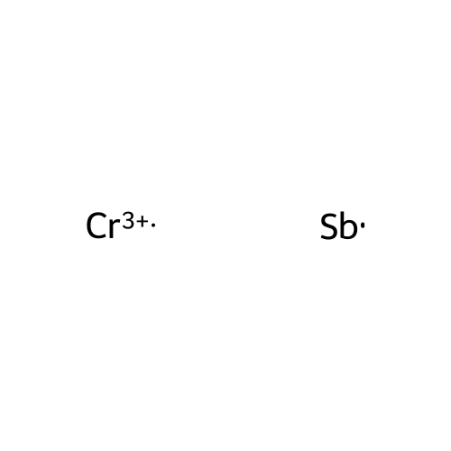 Antimony, compd. with chromium (1:1) structure