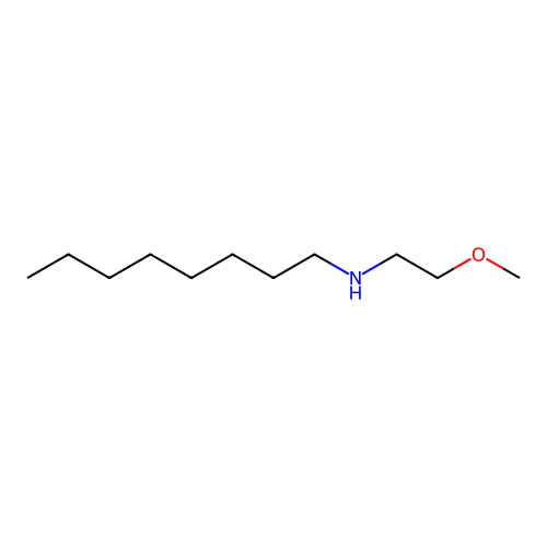 (2-Methoxyethyl)octylamine structure