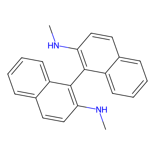(S)-N,N'-二甲基-1,1'-联萘二胺 structure