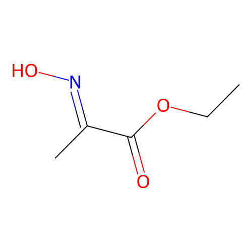 Ethyl-2-hydroxyiminopropionate structure