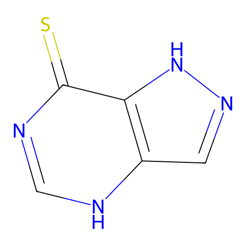 1,4-Dihydropyrazolo[4,5-d]pyrimidine-7-thione structure