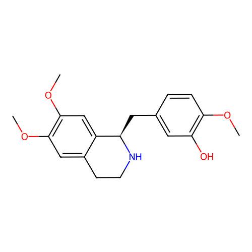 (R)-N-Norlaudanidine structure