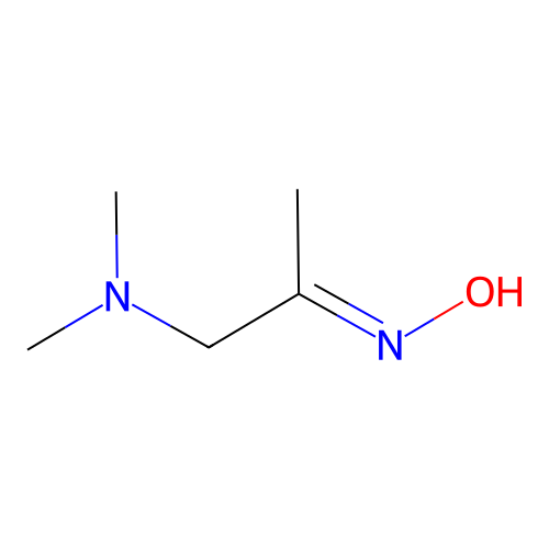 (NE)-N-[1-(dimethylamino)propan-2-ylidene]hydroxylamine structure