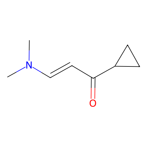 1-Cyclopropyl-3-(dimethylamino)prop-2-en-1-one structure