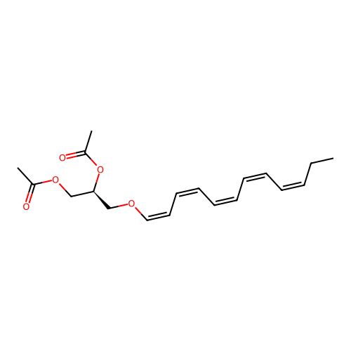 Fecapentaene-12 diacetate structure