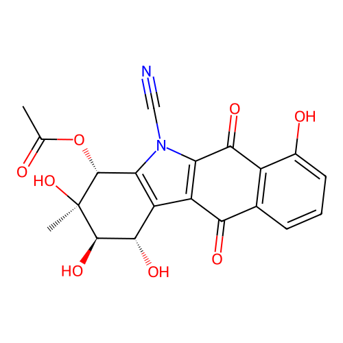 Kinamycin E structure