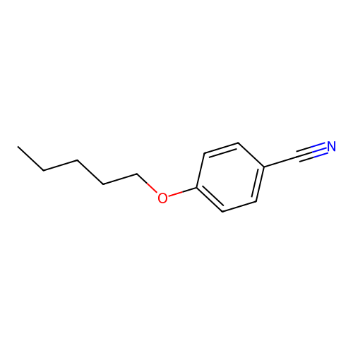 4-(Pentyloxy)benzonitrile structure