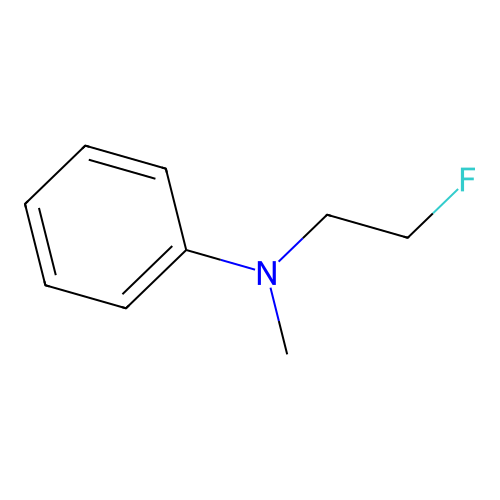 N-(2-fluoroethyl)-N-methylaniline structure