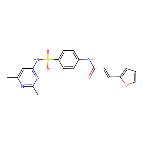 C19H18N4O4S structure